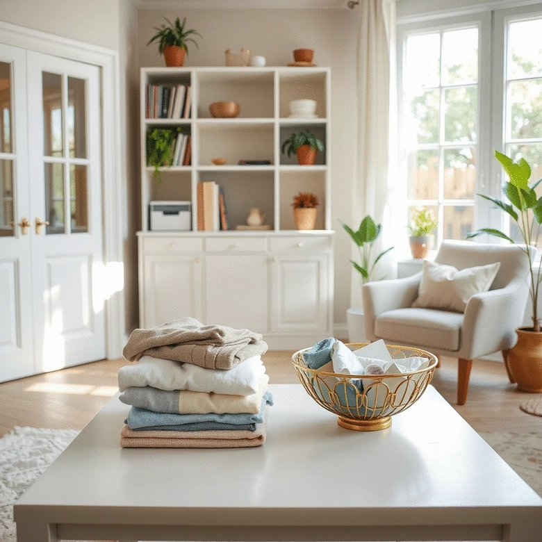 step-by-step guide to decluttering and donating items