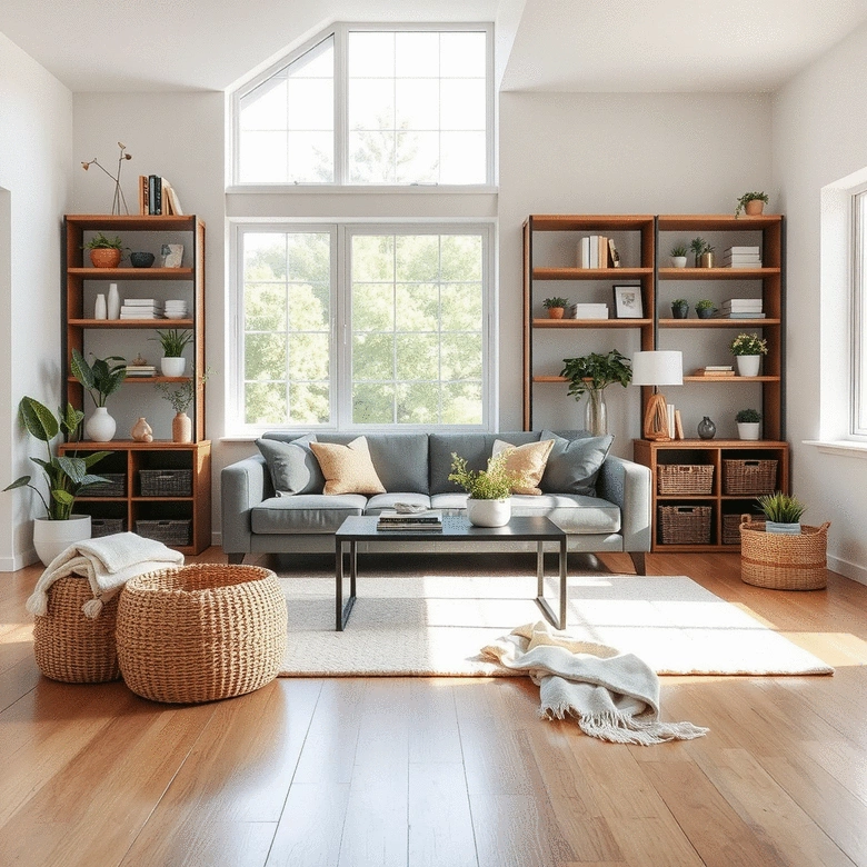Post-Junk Removal Home Organization